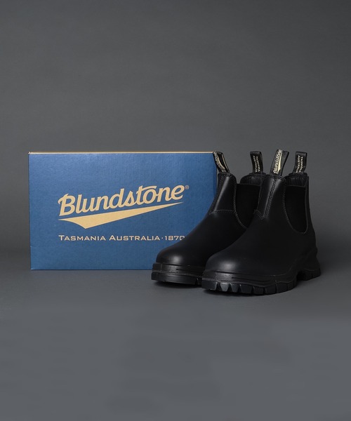 Blundstone（ブランドストーン）の「【 Blundstone / ブランドストーン 】 LUG BOOT SIDE GOA ラグブーツ サイドゴアショートブーツ  BS2240（ブーツ・メンズ・ブラック・3/4/5/7/8/9）」の11枚目の写真