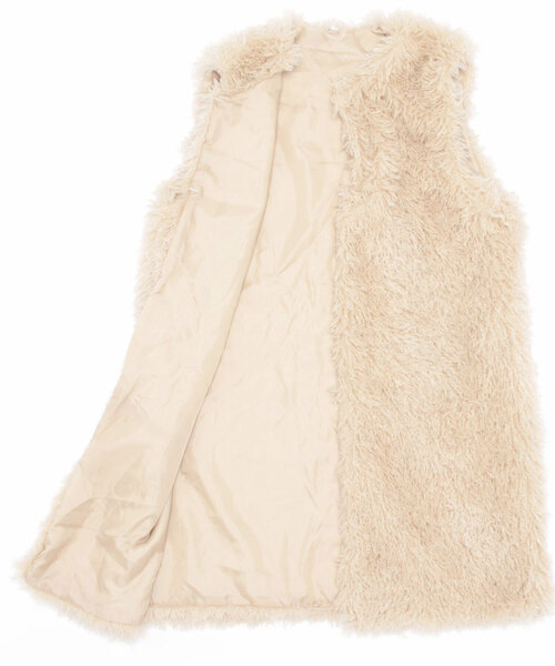 coca（coca）（コカ）の「ファーベスト（ベスト・レディース・ベージュ・ONE SIZE）」の3枚目の写真