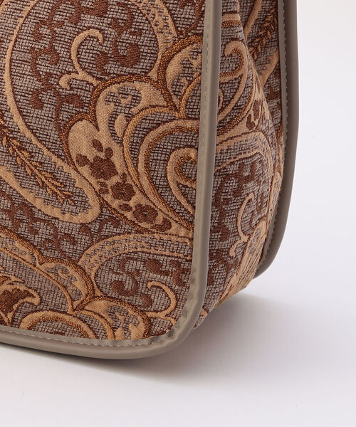 NOLLEY’S Sophi（ノーリーズソフィ）の「ペーズリージャガードトートバッグ（トートバッグ・レディース・ブラウン系その他7・FREE）」の9枚目の写真