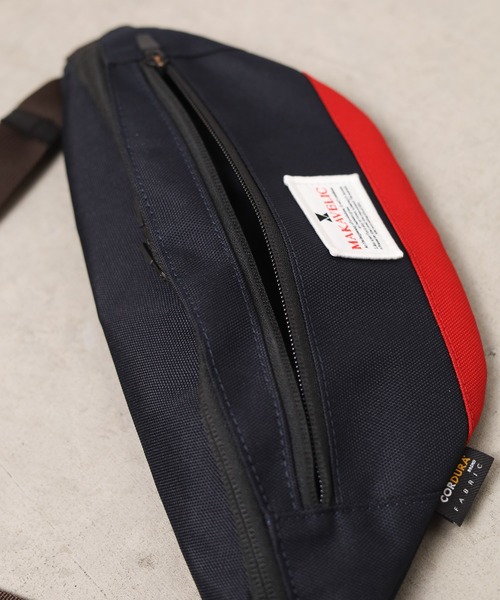 MAKAVELIC（マキャベリック）の「/MAKAVELIC/TRUCKS MONOCULAR WAIST BAG（ボディバッグ/ウエストポーチ・レディース・ネイビー/ブラック・FREE）」の8枚目の写真