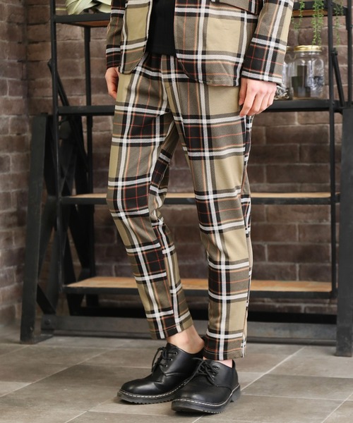 TopIsm(トップイズム)の「スウェットジョガーパンツ(スウェットパンツ・メンズ・ブラック/モカ/チェック・XL/M/L)」の12枚目の写真