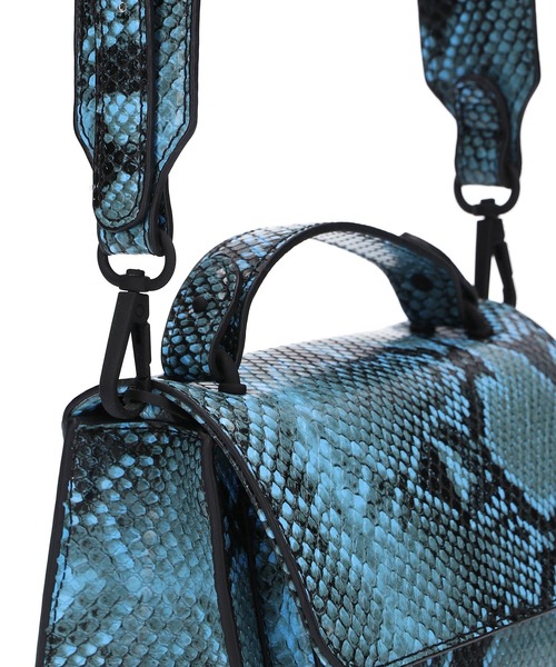 HVISK（ヴィスク）の「【HVISK】RENEI SNAKE（ショルダーバッグ・レディース・ブルー・FREE）」の2枚目の写真