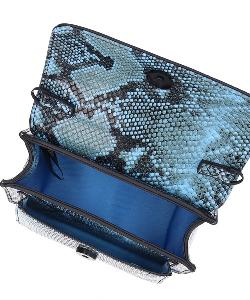 HVISK（ヴィスク）の「【HVISK】RENEI SNAKE（ショルダーバッグ・レディース・ブルー・FREE）」の8枚目の写真