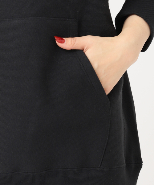 Champion（チャンピオン）の「別注【CHAMPION/チャンピオン】SMU Reverse weave Sweat Hoodie：フーディー（パーカー・レディース・チャコールグレー/ブラック/ネイビー・X-LARGE）」の13枚目の写真