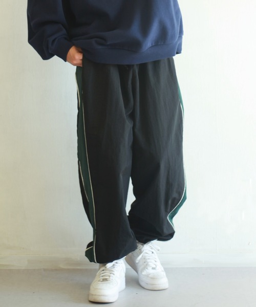 WESTSEA（ウエストシー）の「サイドライン トラックパンツ（その他パンツ・メンズ・ダークグリーン/ダークブルー/ブラック・L/M）」の4枚目の写真