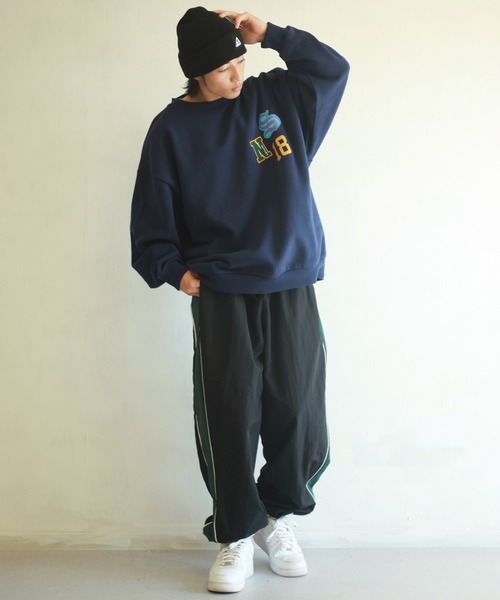 WESTSEA（ウエストシー）の「サイドライン トラックパンツ（その他パンツ・メンズ・ダークグリーン/ダークブルー/ブラック・L/M）」の7枚目の写真