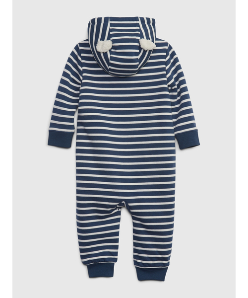 GAP（ギャップ）の「GAPロゴ フリース ボディオール (ベビー)（その他アウター・キッズ・ネイビー/ピンク・6-12M/0-3M/12-18M/3-6M/18-24M）」の5枚目の写真