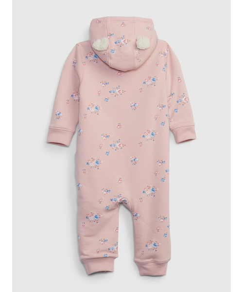 GAP（ギャップ）の「GAPロゴ フリース ボディオール (ベビー)（その他アウター・キッズ・ネイビー/ピンク・6-12M/0-3M/12-18M/3-6M/18-24M）」の6枚目の写真