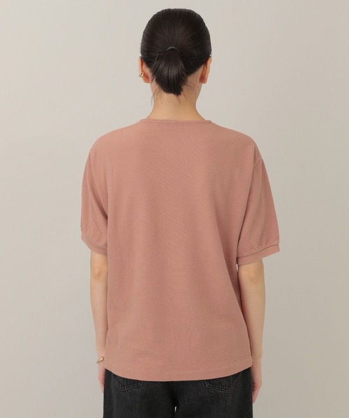 Scye（サイ）の「Curensology(カレンソロジー)/【Scye】ヘンリーポロシャツ（ポロシャツ・レディース・オレンジ・FREE）」の18枚目の写真