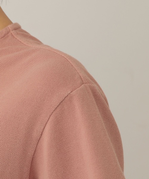 Scye（サイ）の「Curensology(カレンソロジー)/【Scye】ヘンリーポロシャツ（ポロシャツ・レディース・オレンジ・FREE）」の5枚目の写真