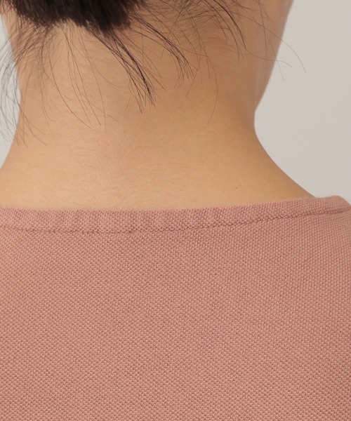 Scye（サイ）の「Curensology(カレンソロジー)/【Scye】ヘンリーポロシャツ（ポロシャツ・レディース・オレンジ・FREE）」の7枚目の写真