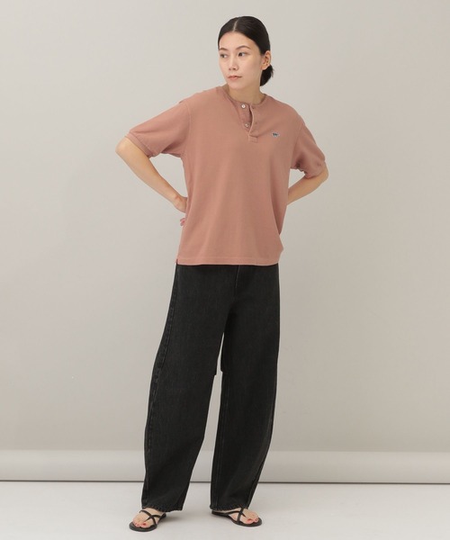 Scye（サイ）の「Curensology(カレンソロジー)/【Scye】ヘンリーポロシャツ（ポロシャツ・レディース・オレンジ・FREE）」の10枚目の写真