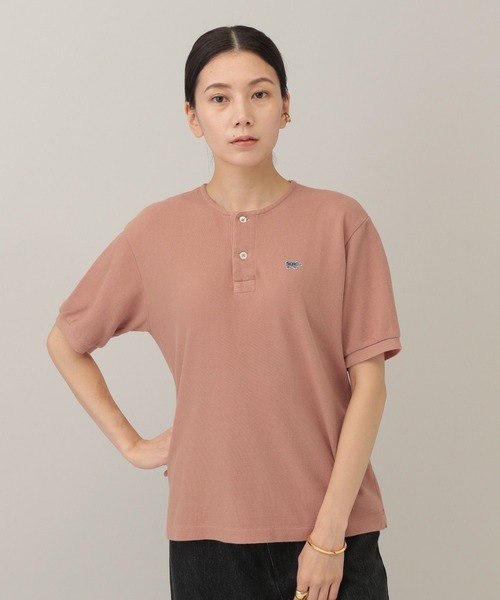 Scye（サイ）の「Curensology(カレンソロジー)/【Scye】ヘンリーポロシャツ（ポロシャツ・レディース・オレンジ・FREE）」の13枚目の写真