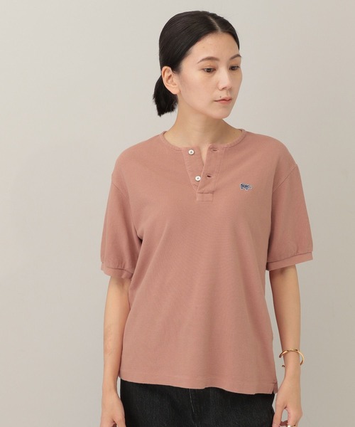 Scye（サイ）の「Curensology(カレンソロジー)/【Scye】ヘンリーポロシャツ（ポロシャツ・レディース・オレンジ・FREE）」の14枚目の写真