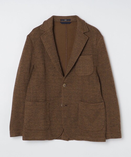 セール】SHIPS:〈手洗い可能〉TEXBRID(R) 撚杢 畔編み 2ボタン