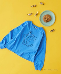 セサミストリートプリントロンTEE