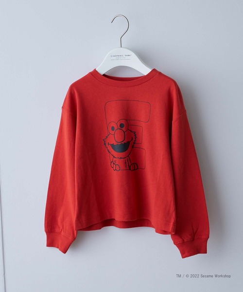 CIAOPANIC TYPY（チャオパニックティピー）の「セサミストリートプリントロンTEE（Tシャツ/カットソー・キッズ・グレー/ブルー/レッド・SMALL/XX-LARGE/MEDIUM/X-LARGE/LARGE）」の5枚目の写真