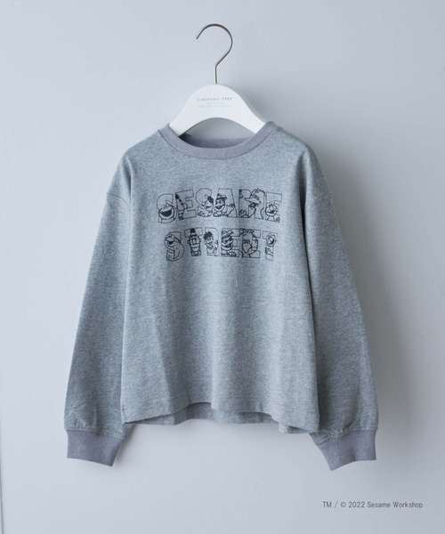 CIAOPANIC TYPY（チャオパニックティピー）の「セサミストリートプリントロンTEE（Tシャツ/カットソー・キッズ・グレー/ブルー/レッド・SMALL/XX-LARGE/MEDIUM/X-LARGE/LARGE）」の6枚目の写真