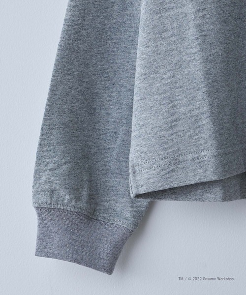 CIAOPANIC TYPY（チャオパニックティピー）の「セサミストリートプリントロンTEE（Tシャツ/カットソー・キッズ・グレー/ブルー/レッド・SMALL/XX-LARGE/MEDIUM/X-LARGE/LARGE）」の9枚目の写真