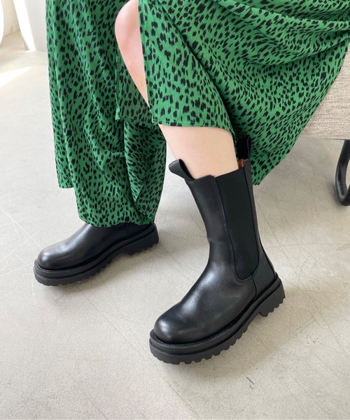 SANSeLF（サンセルフ）の「サイドゴアブーツ【SANSeLF