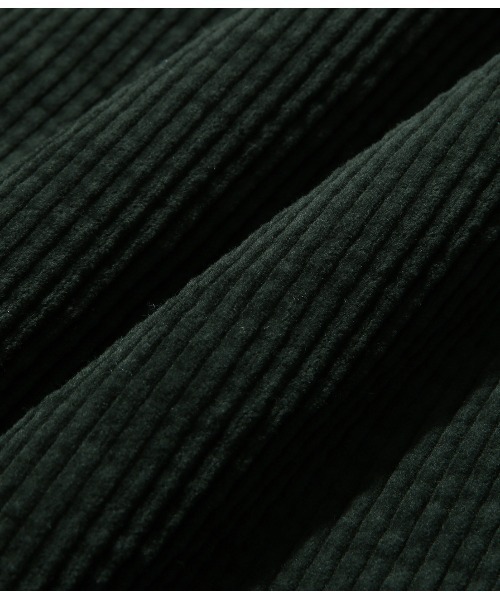 ADAM ET ROPE'(アダムエロペ)の「【WEB限定】《コーデュロイ/ボア》ドロップショルダー ワイド コーチジャケット(ブルゾン・メンズ・ダークブラウン/モスグリーン/ネイビー/ブラック/ブラウン系その他・L/LL/M)」の14枚目の写真