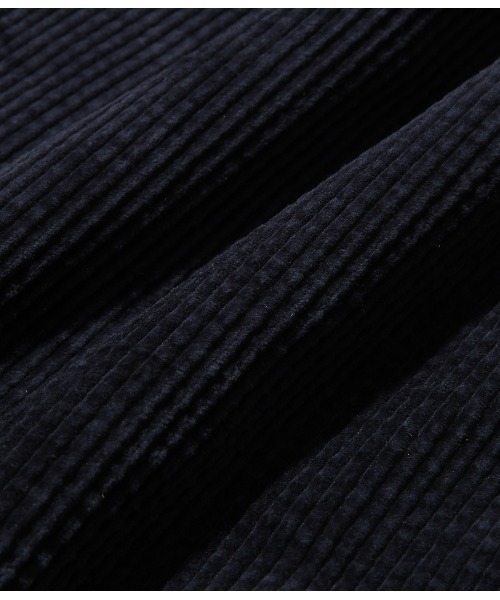 ADAM ET ROPE'(アダムエロペ)の「【WEB限定】《コーデュロイ/ボア》ドロップショルダー ワイド コーチジャケット(ブルゾン・メンズ・ダークブラウン/モスグリーン/ネイビー/ブラック/ブラウン系その他・L/LL/M)」の15枚目の写真