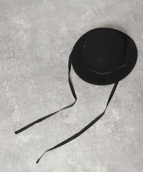 JEANASIS（ジーナシス）の「フェルトカンカンハット/171202（ハット・レディース・ブラック/ライトブラウン・FREE）」の17枚目の写真