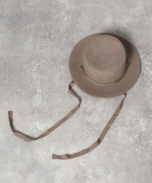 JEANASIS（ジーナシス）の「フェルトカンカンハット/171202（ハット・レディース・ブラック/ライトブラウン・FREE）」の16枚目の写真