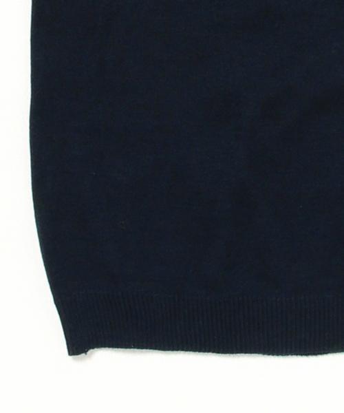 Demi-Luxe BEAMS（デミルクス ビームス）の「Letroyes / "YANN UNI" ポロシャツ（ポロシャツ・レディース・オフホワイト/ピンク/グリーン系その他/インディゴブルー・SMALL/X-SMALL）」の6枚目の写真