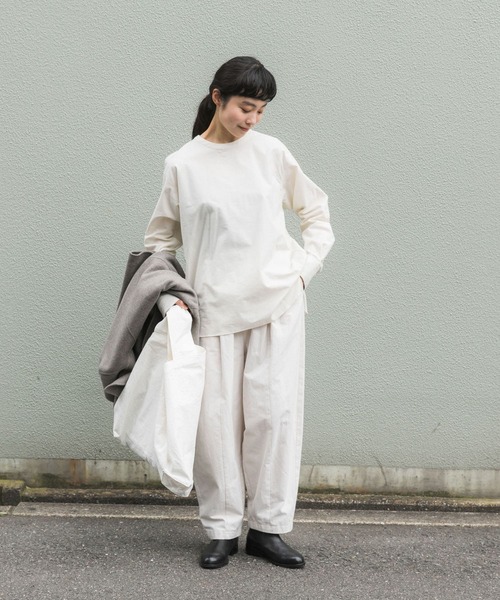 かぐれ（カグレ）の「クルーネックプルオーバーシャツ（シャツ