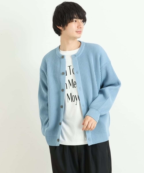 a.v.v(アーヴェヴェ)の「【S-XXL】三段ロゴプリントビッグシルエットカットソー(Tシャツ/カットソー・メンズ・ホワイト・48/46/52/50/44)」の5枚目の写真