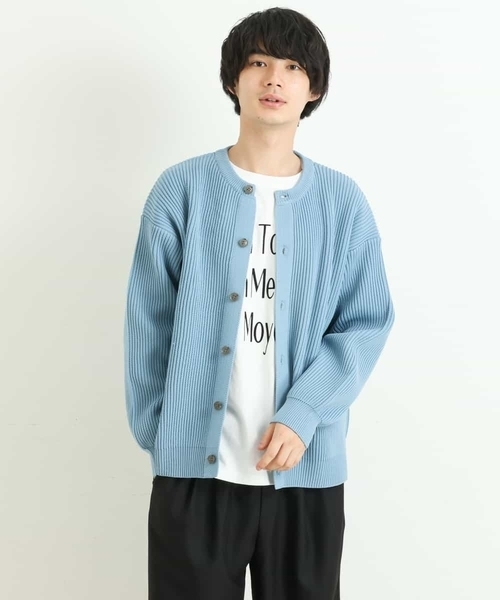 a.v.v(アーヴェヴェ)の「【S-XXL】三段ロゴプリントビッグシルエットカットソー(Tシャツ/カットソー・メンズ・ホワイト・48/46/52/50/44)」の6枚目の写真