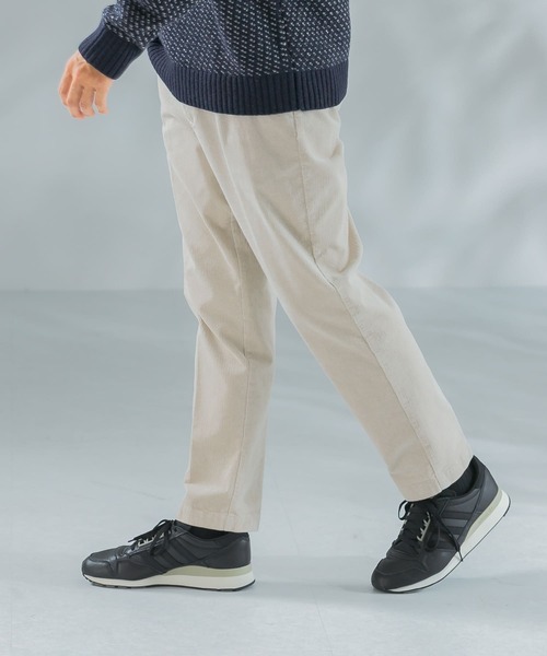 URBAN RESEARCH ROSSO MEN(アーバンリサーチロッソメン)の「『一部WEB限定カラー』『UR TECH』コーデュロイテーパードパンツ(その他パンツ・メンズ・ブラック/ブラウン/アイボリー・MEDIUM/LARGE/X-LARGE)」の19枚目の写真