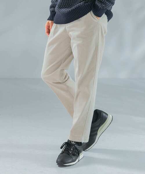 URBAN RESEARCH ROSSO MEN(アーバンリサーチロッソメン)の「『一部WEB限定カラー』『UR TECH』コーデュロイテーパードパンツ(その他パンツ・メンズ・ブラック/ブラウン/アイボリー・MEDIUM/LARGE/X-LARGE)」の14枚目の写真