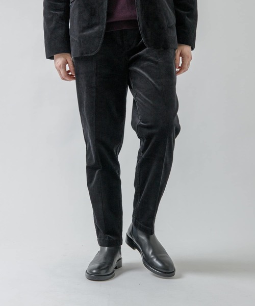 URBAN RESEARCH ROSSO MEN(アーバンリサーチロッソメン)の「『一部WEB限定カラー』『UR TECH』コーデュロイテーパードパンツ(その他パンツ・メンズ・ブラック/ブラウン/アイボリー・MEDIUM/LARGE/X-LARGE)」の10枚目の写真