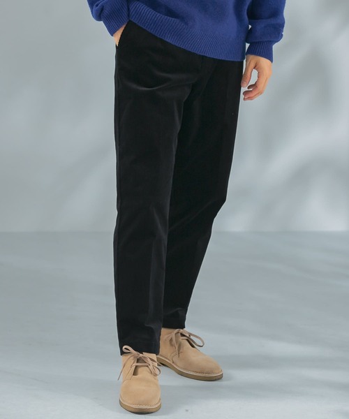 URBAN RESEARCH ROSSO MEN(アーバンリサーチロッソメン)の「『一部WEB限定カラー』『UR TECH』コーデュロイテーパードパンツ(その他パンツ・メンズ・ブラック/ブラウン/アイボリー・MEDIUM/LARGE/X-LARGE)」の16枚目の写真