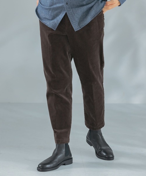 URBAN RESEARCH ROSSO MEN(アーバンリサーチロッソメン)の「『一部WEB限定カラー』『UR TECH』コーデュロイテーパードパンツ(その他パンツ・メンズ・ブラック/ブラウン/アイボリー・MEDIUM/LARGE/X-LARGE)」の13枚目の写真