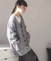 LOWRYS FARM | スポンディッシュＶカーデロングスリーブ　168229(ニット/セーター)