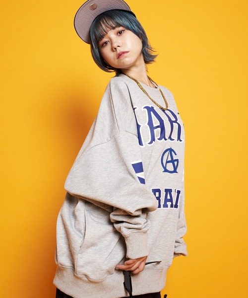 GALLIS ADDICTION(ガリスアディクション)の「GA FRONT-LOGO CREW(Tシャツ/カットソー・メンズ・ブラック/ライトホワイト/ブラウン・M/L)」の10枚目の写真