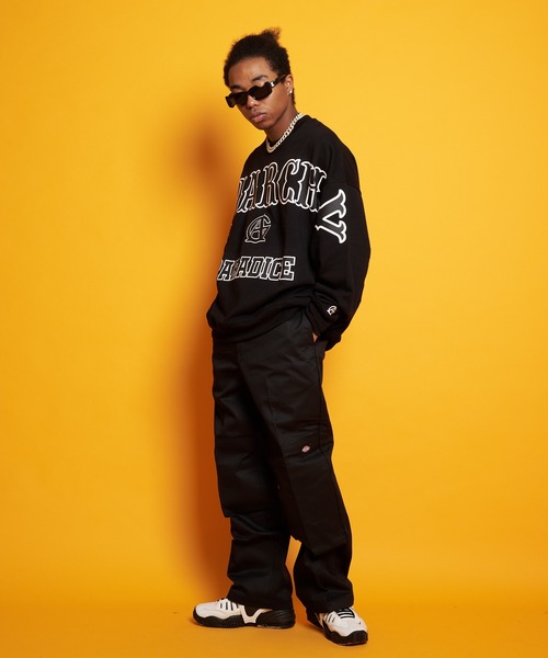 GALLIS ADDICTION(ガリスアディクション)の「GA FRONT-LOGO CREW(Tシャツ/カットソー・メンズ・ブラック/ライトホワイト/ブラウン・M/L)」の7枚目の写真