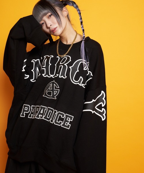 GALLIS ADDICTION(ガリスアディクション)の「GA FRONT-LOGO CREW(Tシャツ/カットソー・メンズ・ブラック/ライトホワイト/ブラウン・M/L)」の13枚目の写真