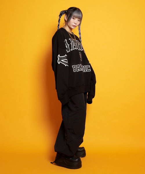 GALLIS ADDICTION(ガリスアディクション)の「GA FRONT-LOGO CREW(Tシャツ/カットソー・メンズ・ブラック/ライトホワイト/ブラウン・M/L)」の11枚目の写真
