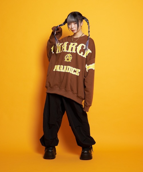GALLIS ADDICTION(ガリスアディクション)の「GA FRONT-LOGO CREW(Tシャツ/カットソー・メンズ・ブラック/ライトホワイト/ブラウン・M/L)」の16枚目の写真