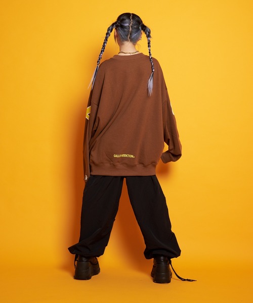 GALLIS ADDICTION(ガリスアディクション)の「GA FRONT-LOGO CREW(Tシャツ/カットソー・メンズ・ブラック/ライトホワイト/ブラウン・M/L)」の15枚目の写真