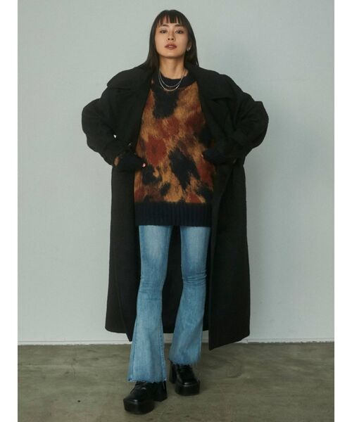 EMODA（エモダ）の「ルーズオーバーニット（ニット/セーター・レディース・ブラック/ピンク/その他/その他1・FREE）」の16枚目の写真