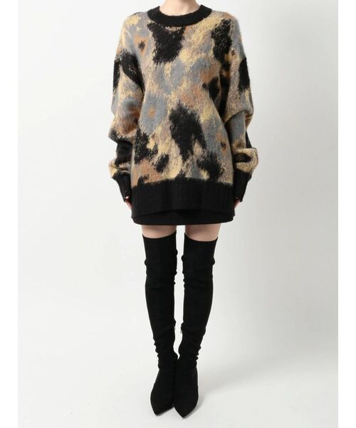 EMODA（エモダ）の「ルーズオーバーニット（ニット/セーター・レディース・ブラック/ピンク/その他/その他1・FREE）」の18枚目の写真