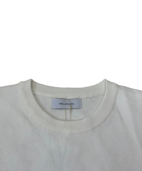 DOLLUPOOPS（ドールアップウップス）の「フリルスリーブニット（Tシャツ/カットソー・レディース・オフホワイト/グレー/ブラック・38）」の15枚目の写真