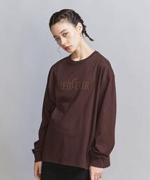 BEAUTY&YOUTH UNITED ARROWS | フロッキーロゴプリント ロングスリーブ Tシャツ(Tシャツ/カットソー)