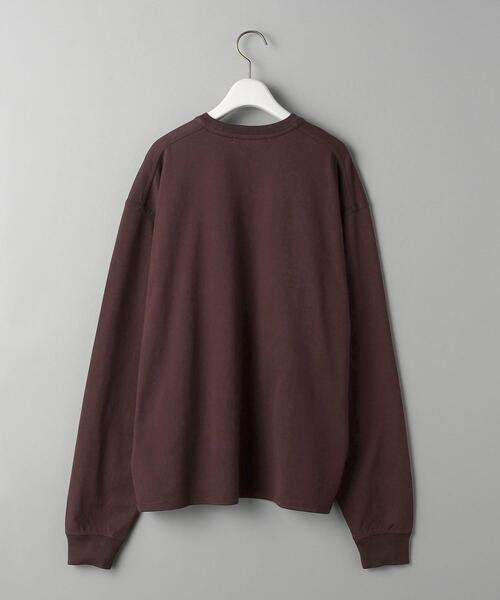 BEAUTY&YOUTH UNITED ARROWS（ビューティーアンドユースユナイテッドアローズ）の「フロッキーロゴプリント ロングスリーブ Tシャツ（Tシャツ/カットソー・レディース・ダークブラウン・FREE）」の15枚目の写真