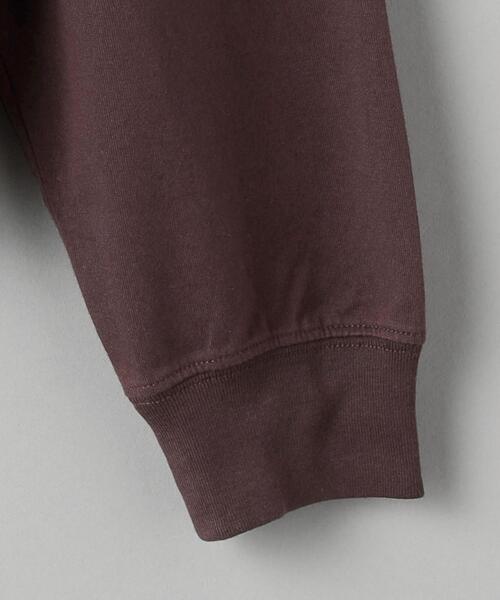 BEAUTY&YOUTH UNITED ARROWS（ビューティーアンドユースユナイテッドアローズ）の「フロッキーロゴプリント ロングスリーブ Tシャツ（Tシャツ/カットソー・レディース・ダークブラウン・FREE）」の13枚目の写真